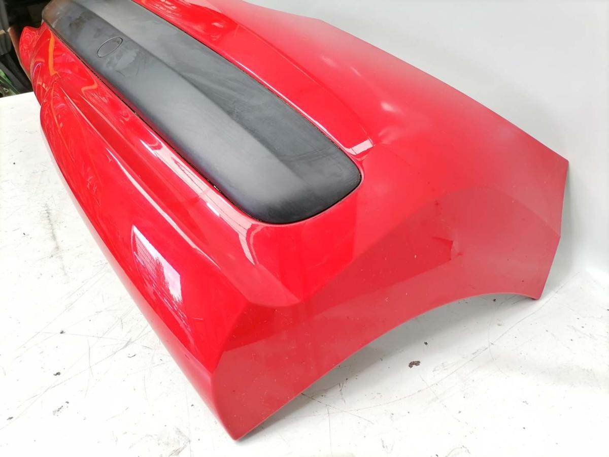 Peugeot 207 original Stoßstange Stossfänger hinten Rot KKN Fließheck Facelift Bj.2011